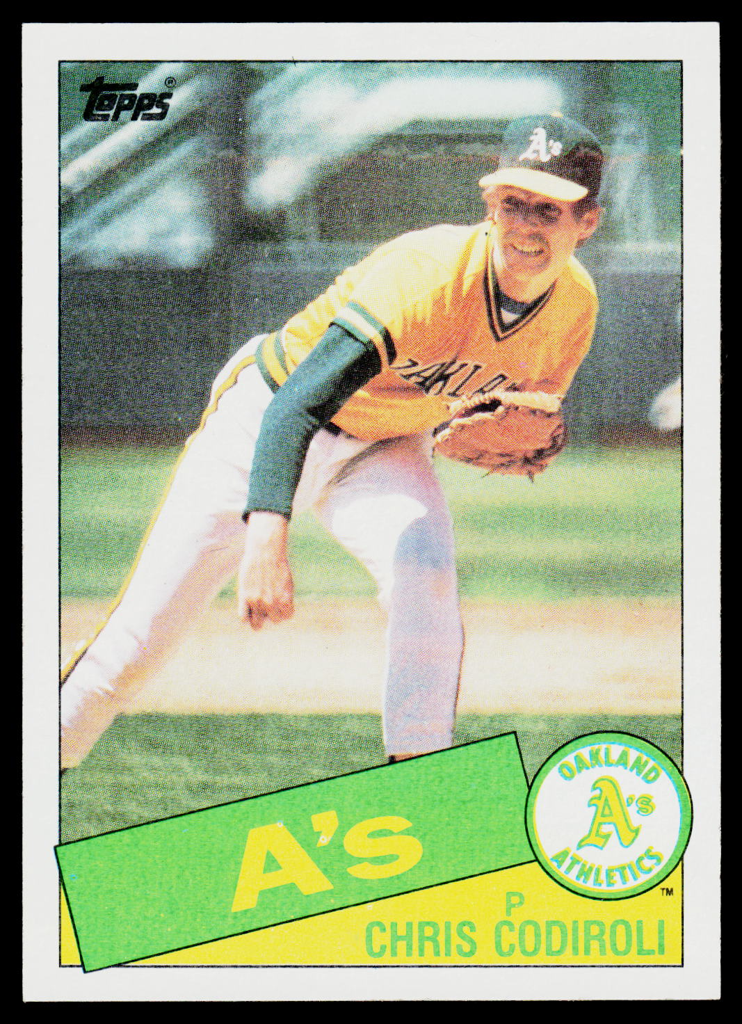1985 Topps #552 Chris Codiroli