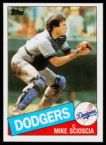 1985 Topps #549 Mike Scioscia