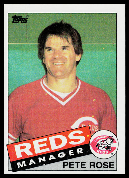 1985 Topps #547 Pete Rose