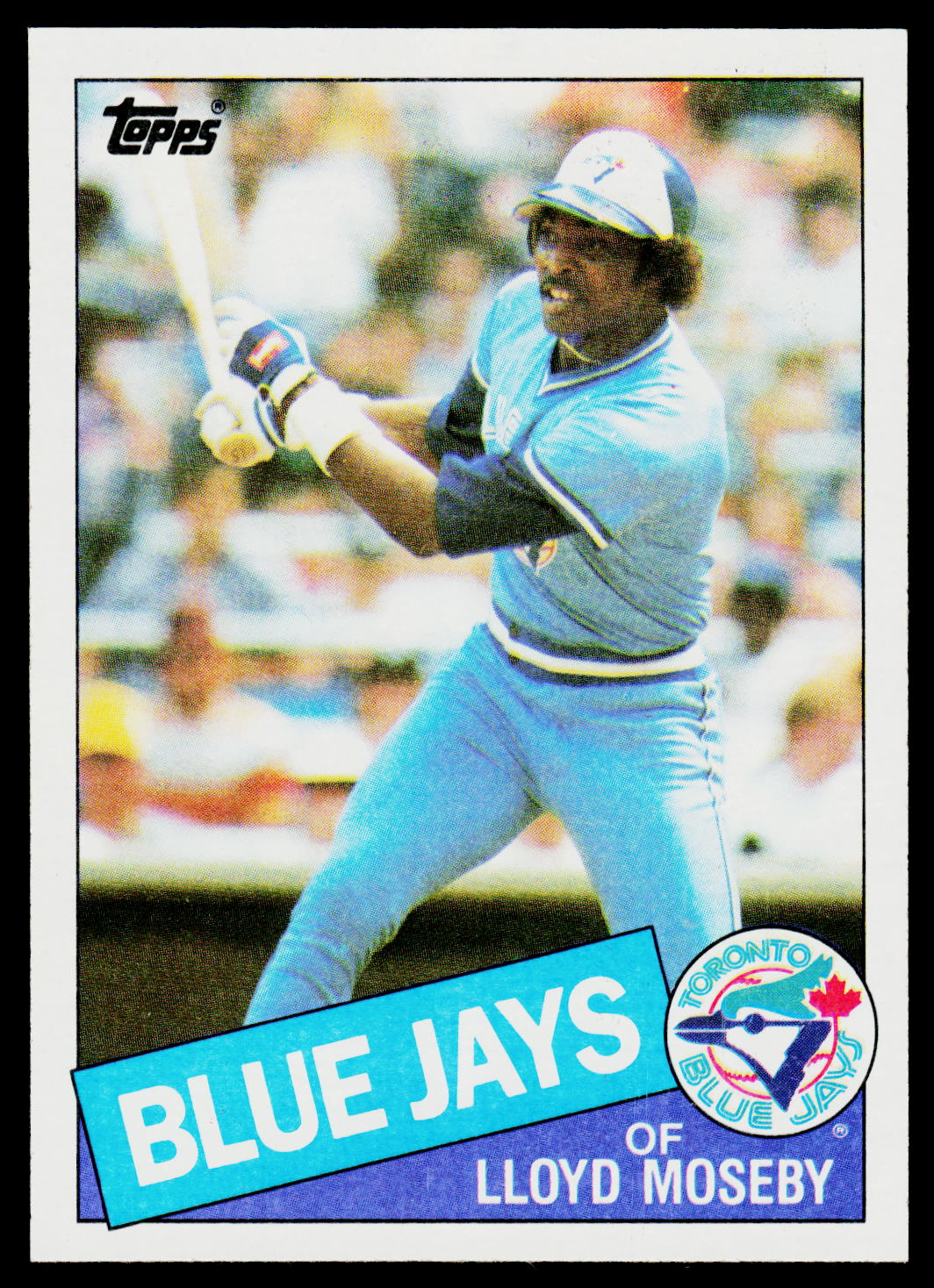1985 Topps #545 Lloyd Moseby