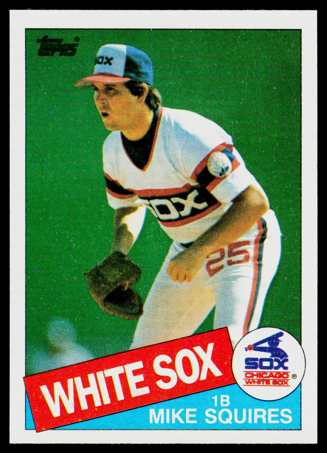 1985 Topps #543 Mike Squires
