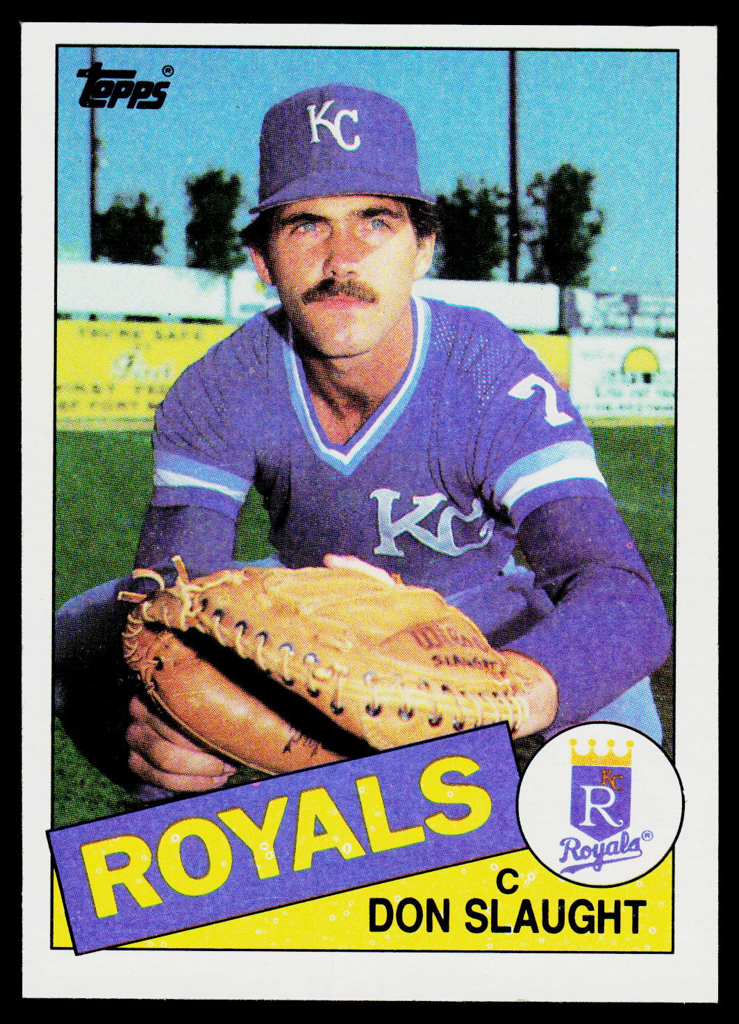 1985 Topps #542 Don Slaught