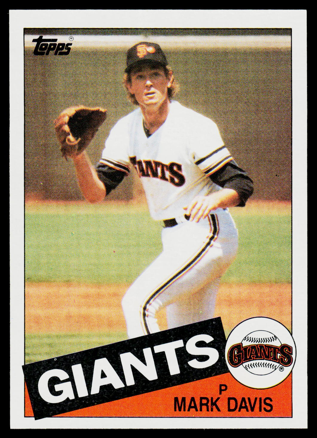 1985 Topps #541 Mark Davis