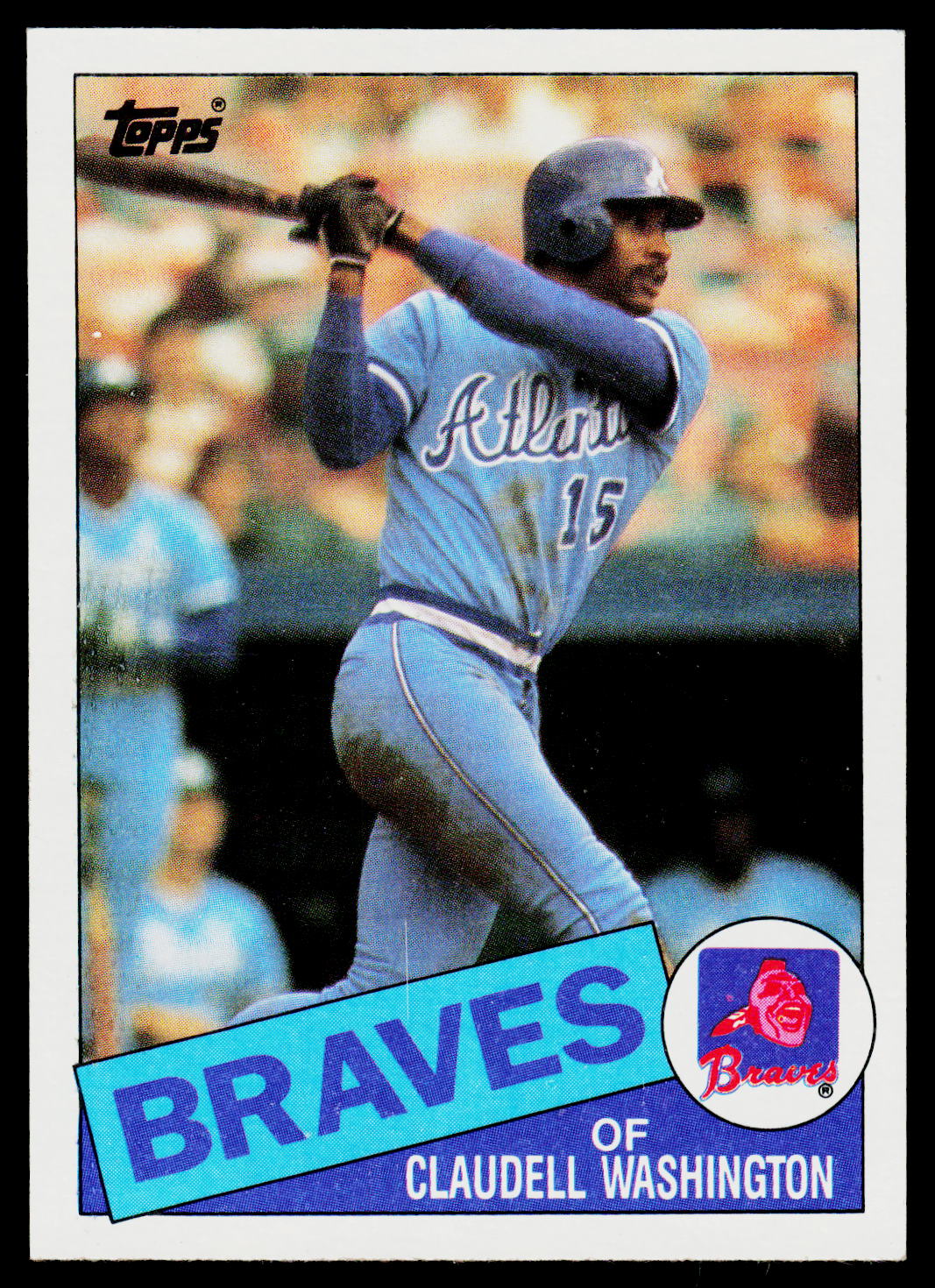 1985 Topps #540 Claudell Washington
