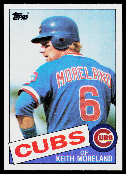 1985 Topps #538 Keith Moreland