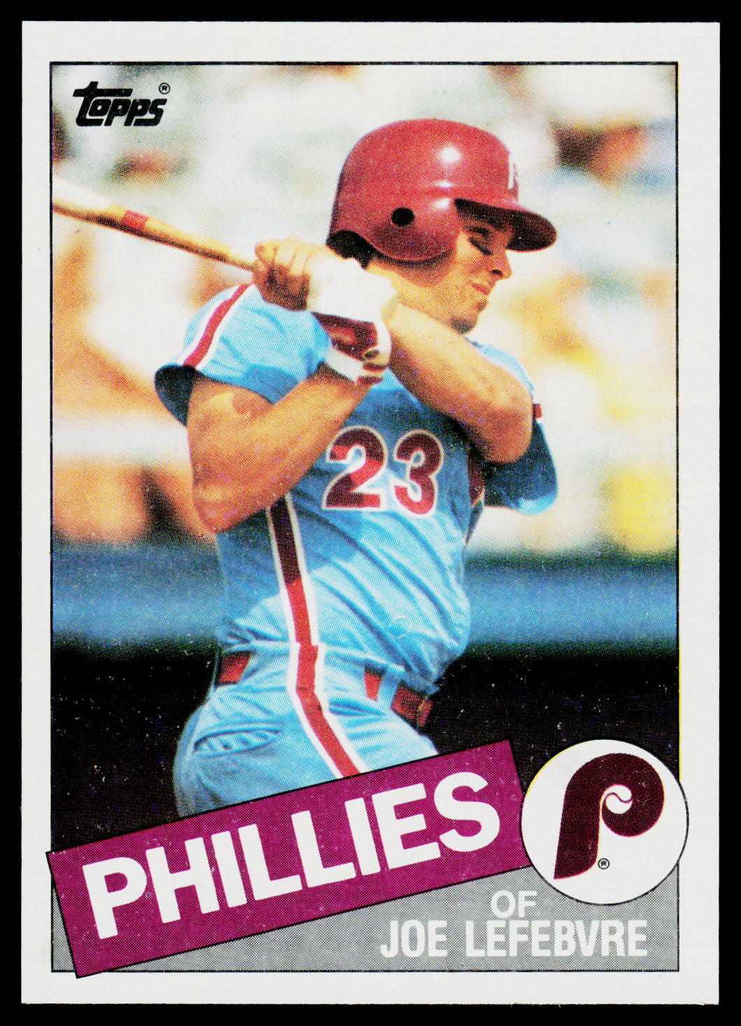 1985 Topps #531 Joe Lefebvre