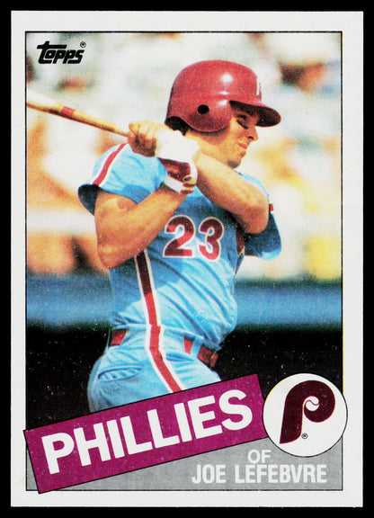 1985 Topps #531 Joe Lefebvre