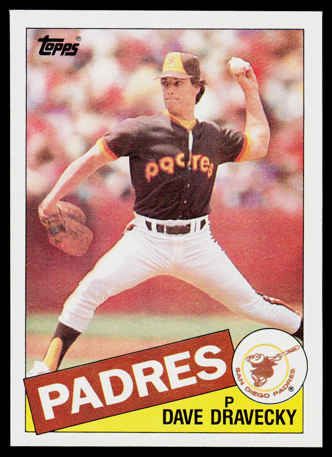 1985 Topps #530 Dave Dravecky