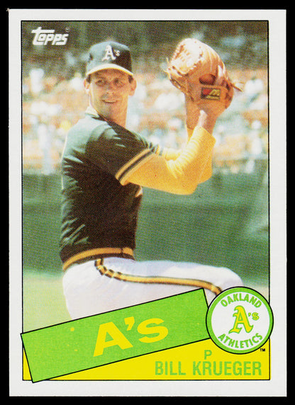 1985 Topps #528 Bill Krueger
