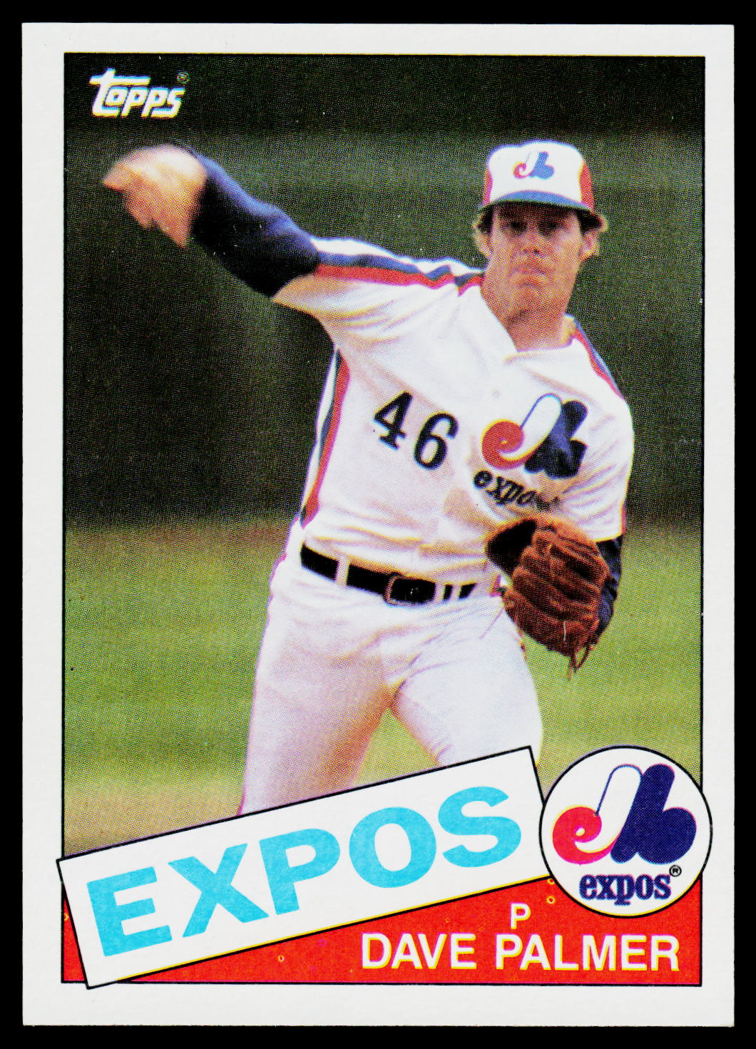 1985 Topps #526 Dave Palmer