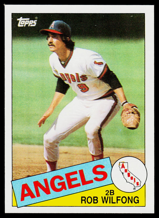 1985 Topps #524 Rob Wilfong