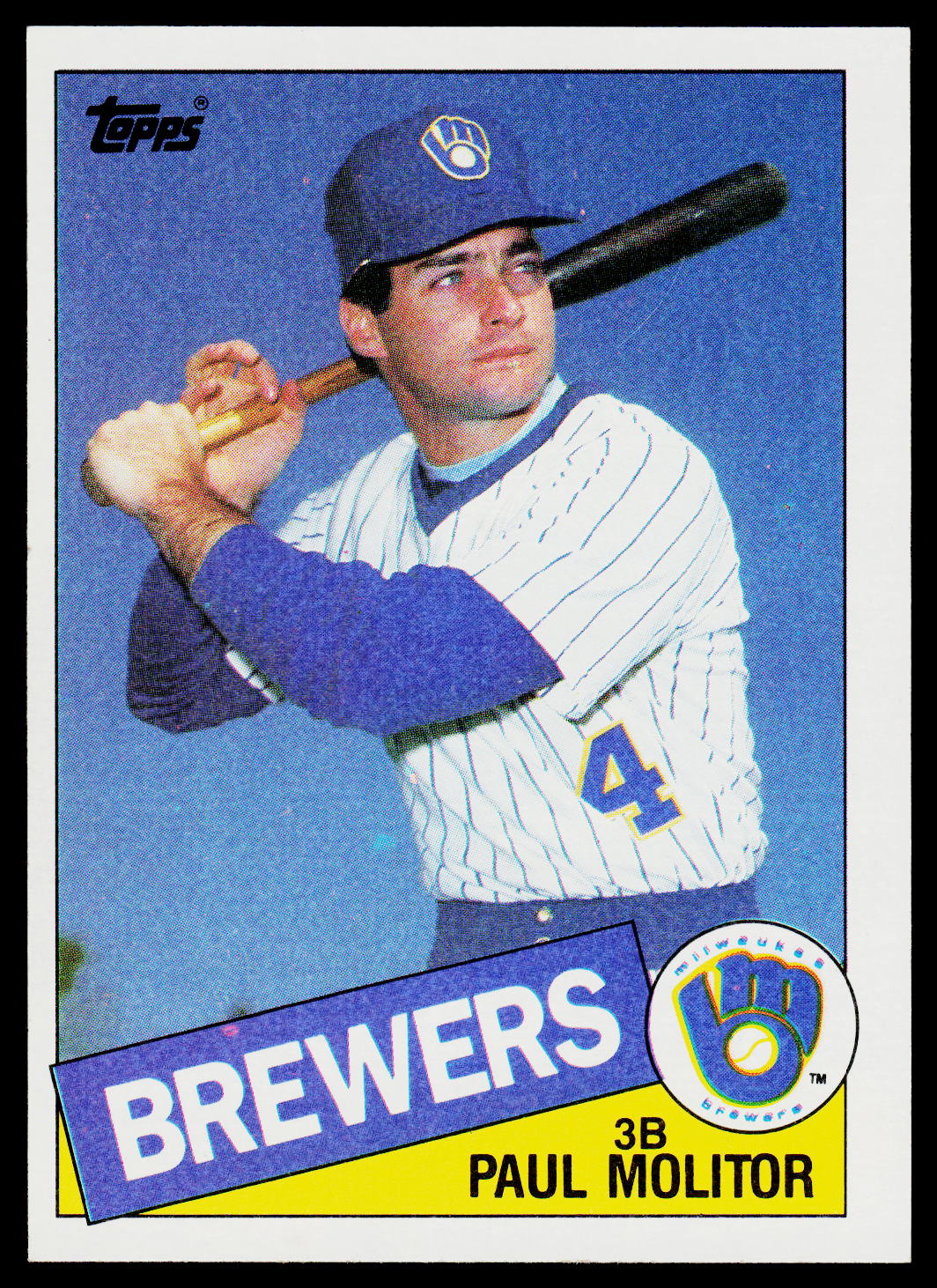 1985 Topps #522 Paul Molitor