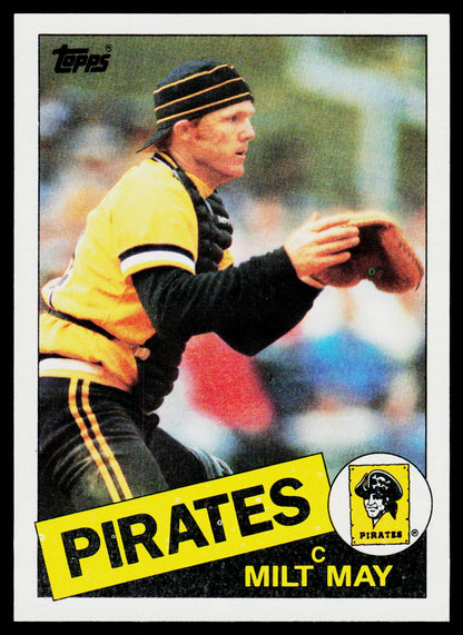 1985 Topps #509 Milt May
