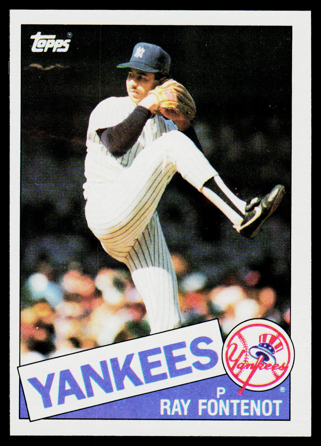1985 Topps #507 Ray Fontenot