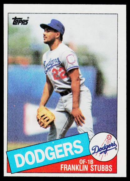 1985 Topps #506 Franklin Stubbs