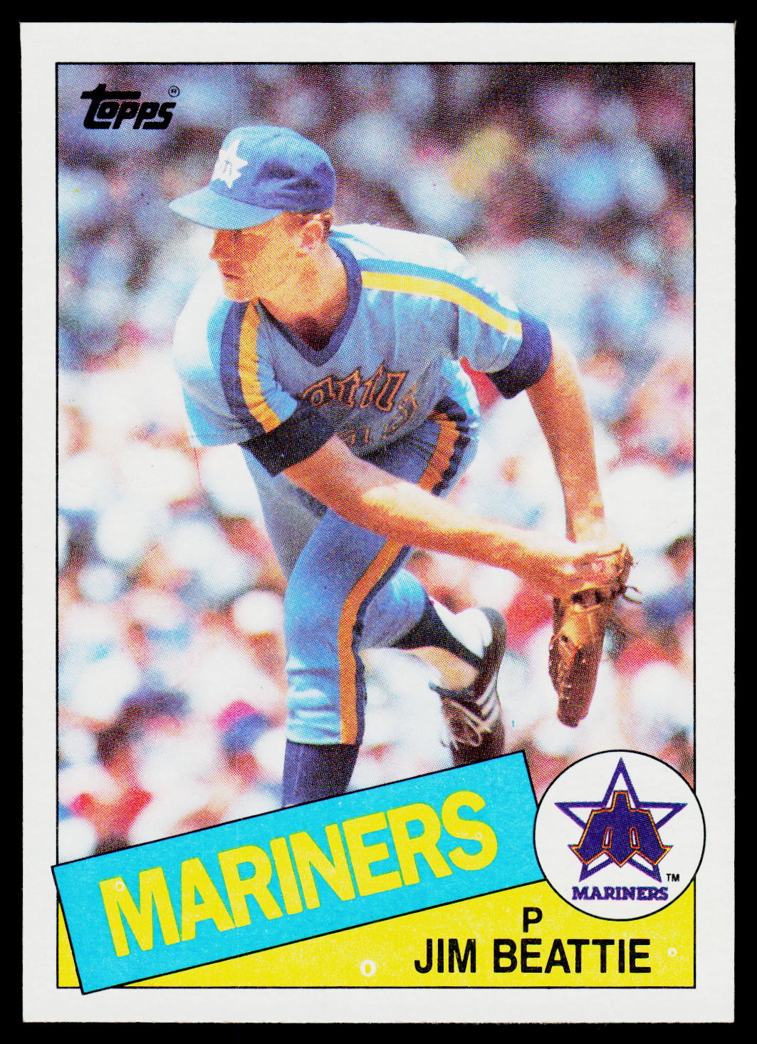 1985 Topps #505 Jim Beattie