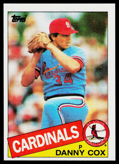 1985 Topps #499 Danny Cox