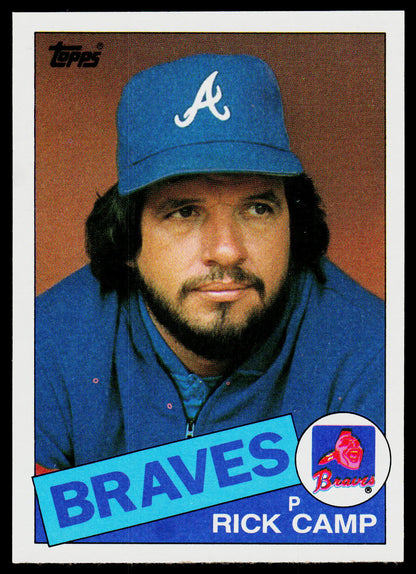 1985 Topps #491 Rick Camp