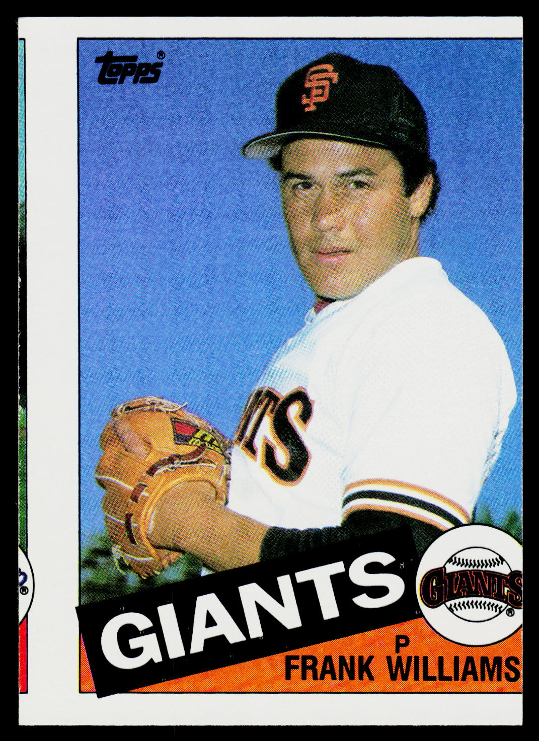 1985 Topps #487 Frank Williams