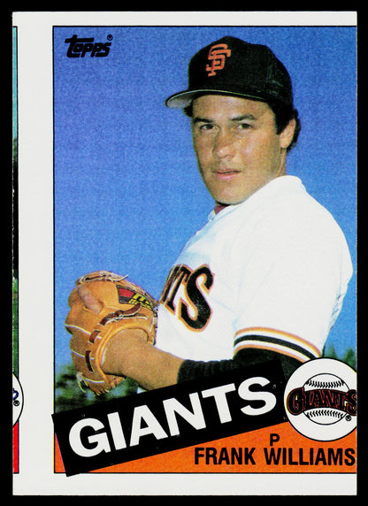 1985 Topps #487 Frank Williams