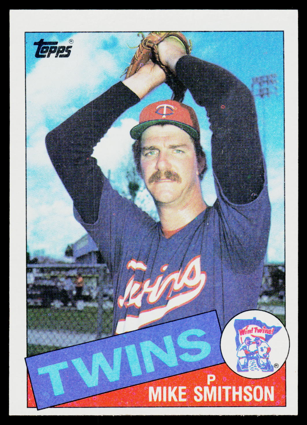 1985 Topps #483 Mike Smithson