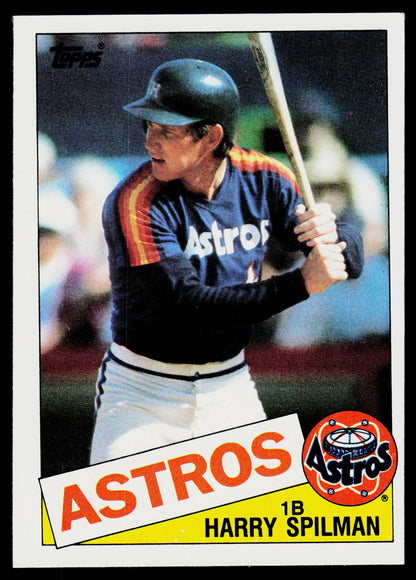 1985 Topps #482 Harry Spilman