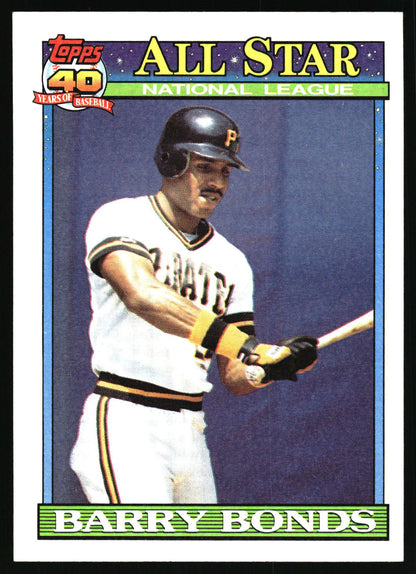 1991 Topps #401 Barry Bonds Desert Shield