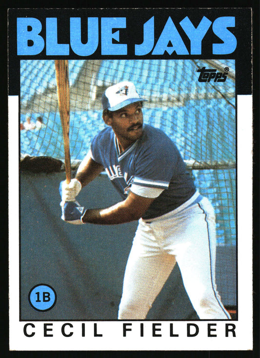 1986 Topps #386 Cecil Fielder