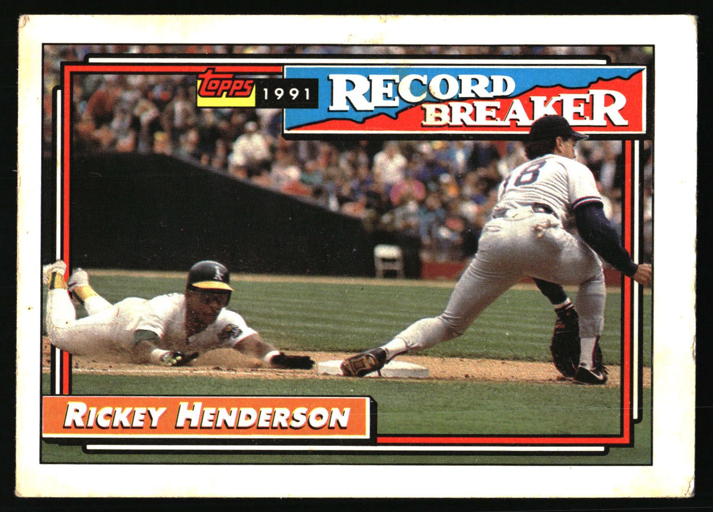 1992 Topps Micro #2 Rickey Henderson