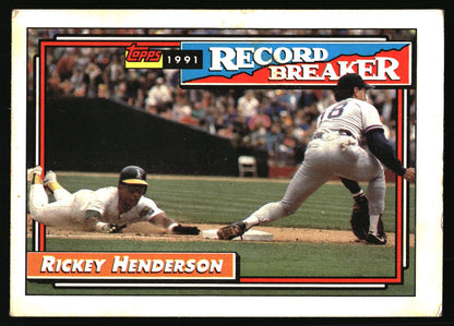 1992 Topps Micro #2 Rickey Henderson