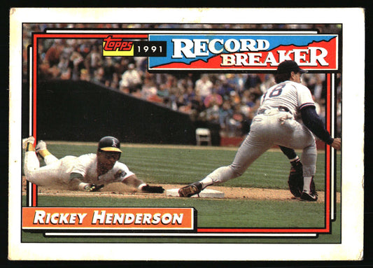 1992 Topps Micro #2 Rickey Henderson