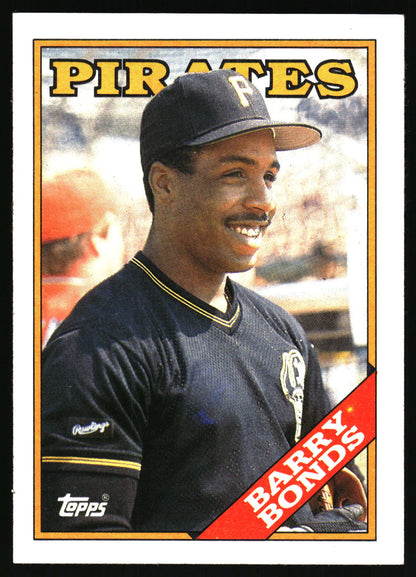 1988 Topps #450 Barry Bonds