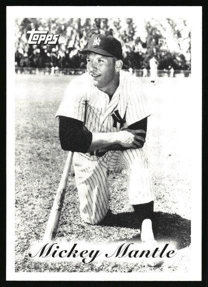1996 Topps Mickey Mantle Foundation Tribute #NNO Mickey Mantle