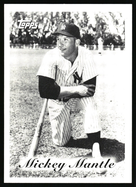 1996 Topps Mickey Mantle Foundation Tribute #NNO Mickey Mantle