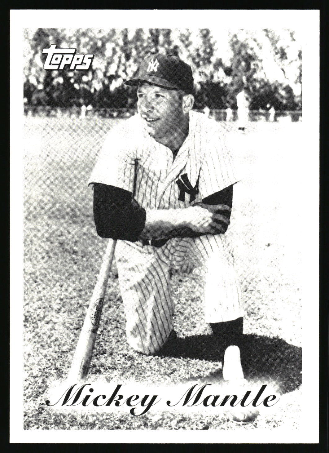1996 Topps Mickey Mantle Foundation Tribute #NNO Mickey Mantle