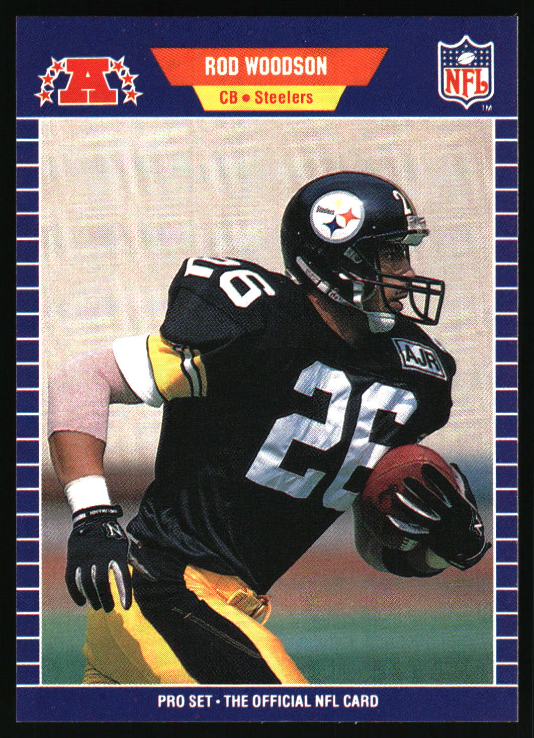 1989 Pro Set #354 Rod Woodson
