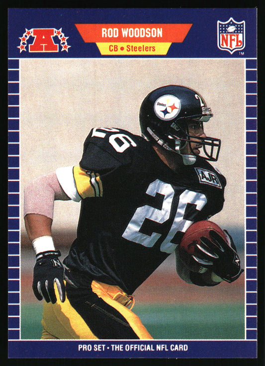 1989 Pro Set #354 Rod Woodson