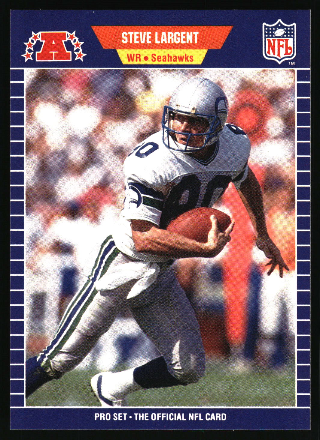 1989 Pro Set #396 Steve Largent