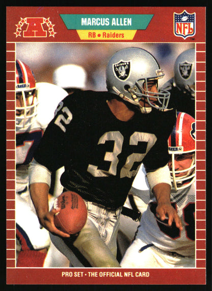 1989 Pro Set #182 Marcus Allen