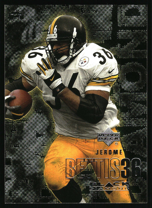 2000 Upper Deck Black Diamond #91 Jerome Bettis