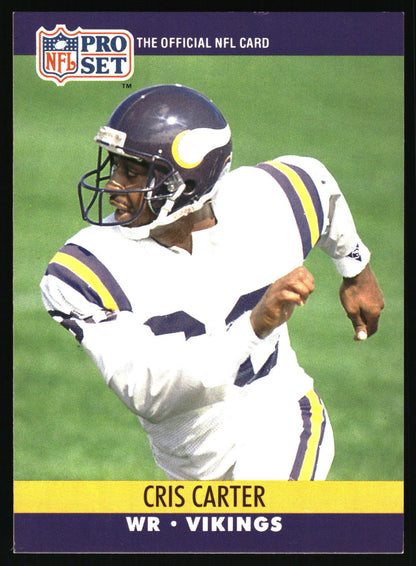 1990 Pro Set #571 Cris Carter