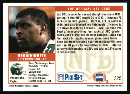 1989 Pro Set #325 Reggie White