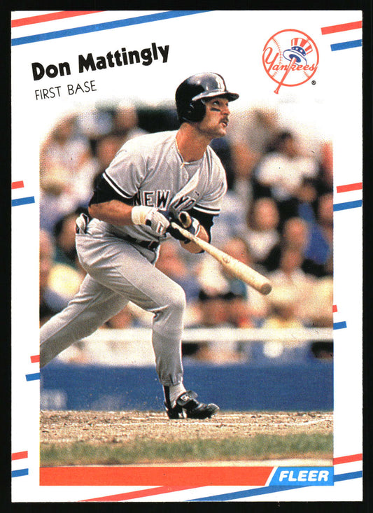 1988 Fleer #214 Don Mattingly