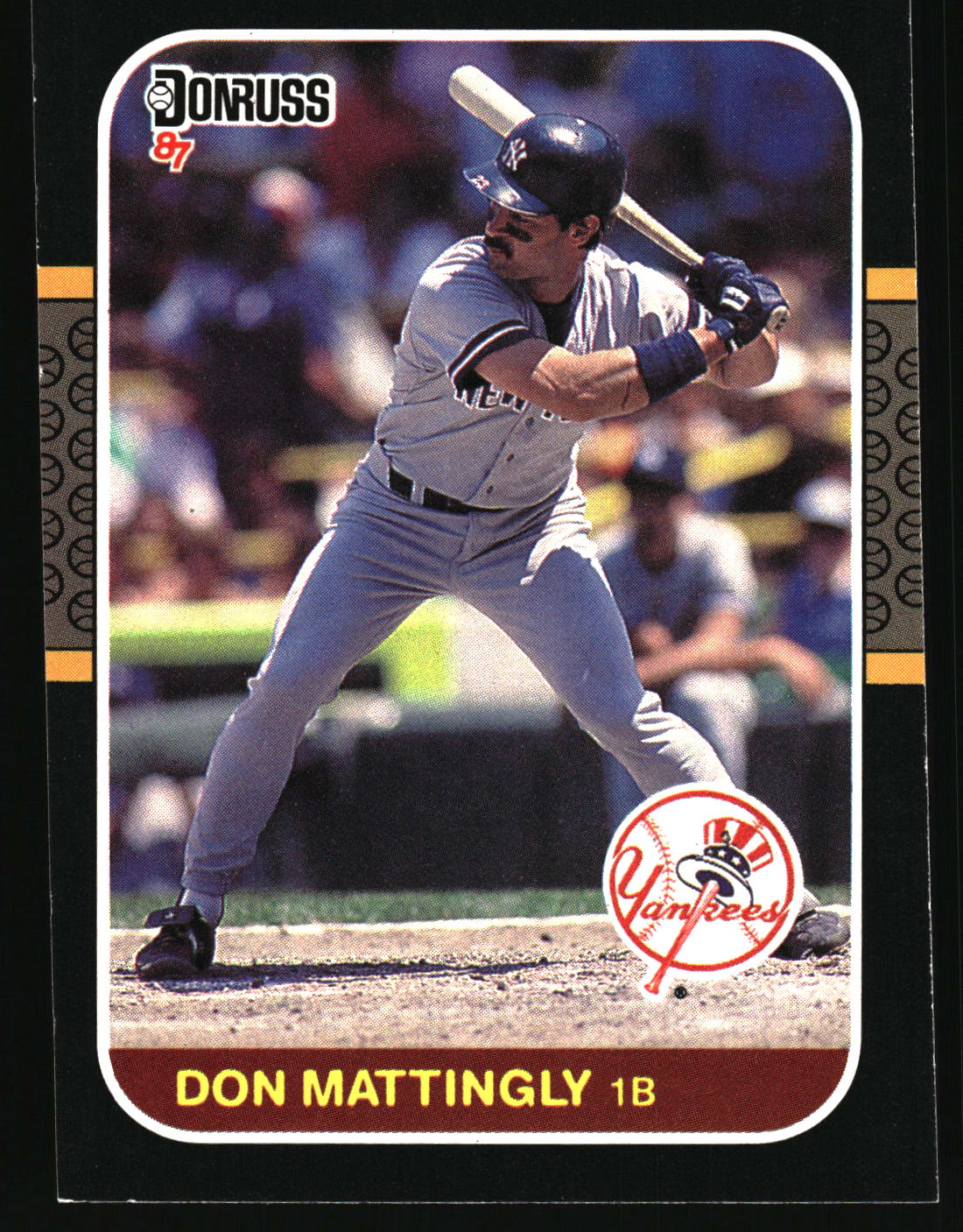 1987 Donruss #52 Don Mattingly