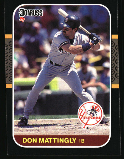1987 Donruss #52 Don Mattingly