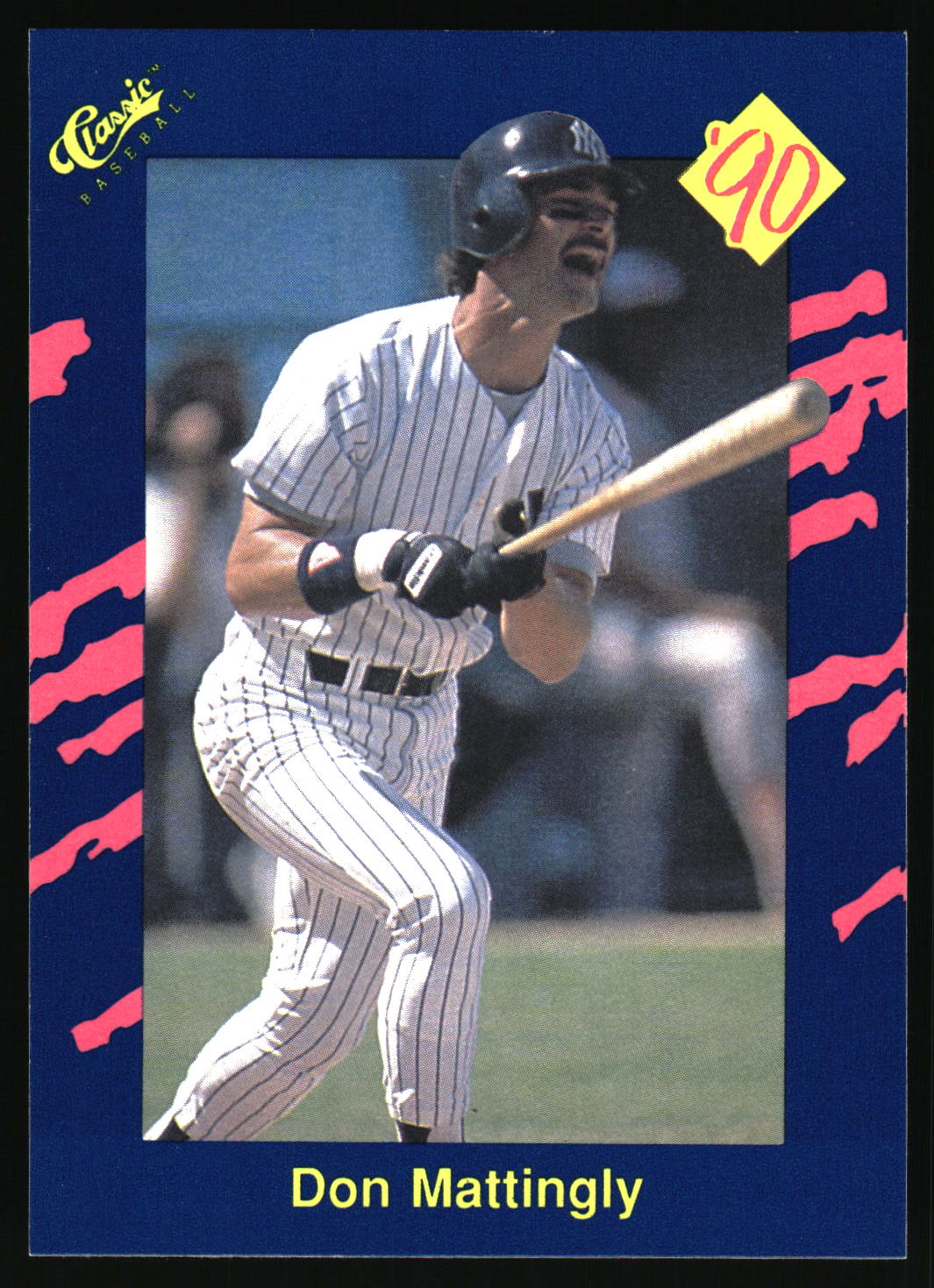 1990 Classic Blue #16 Don Mattingly