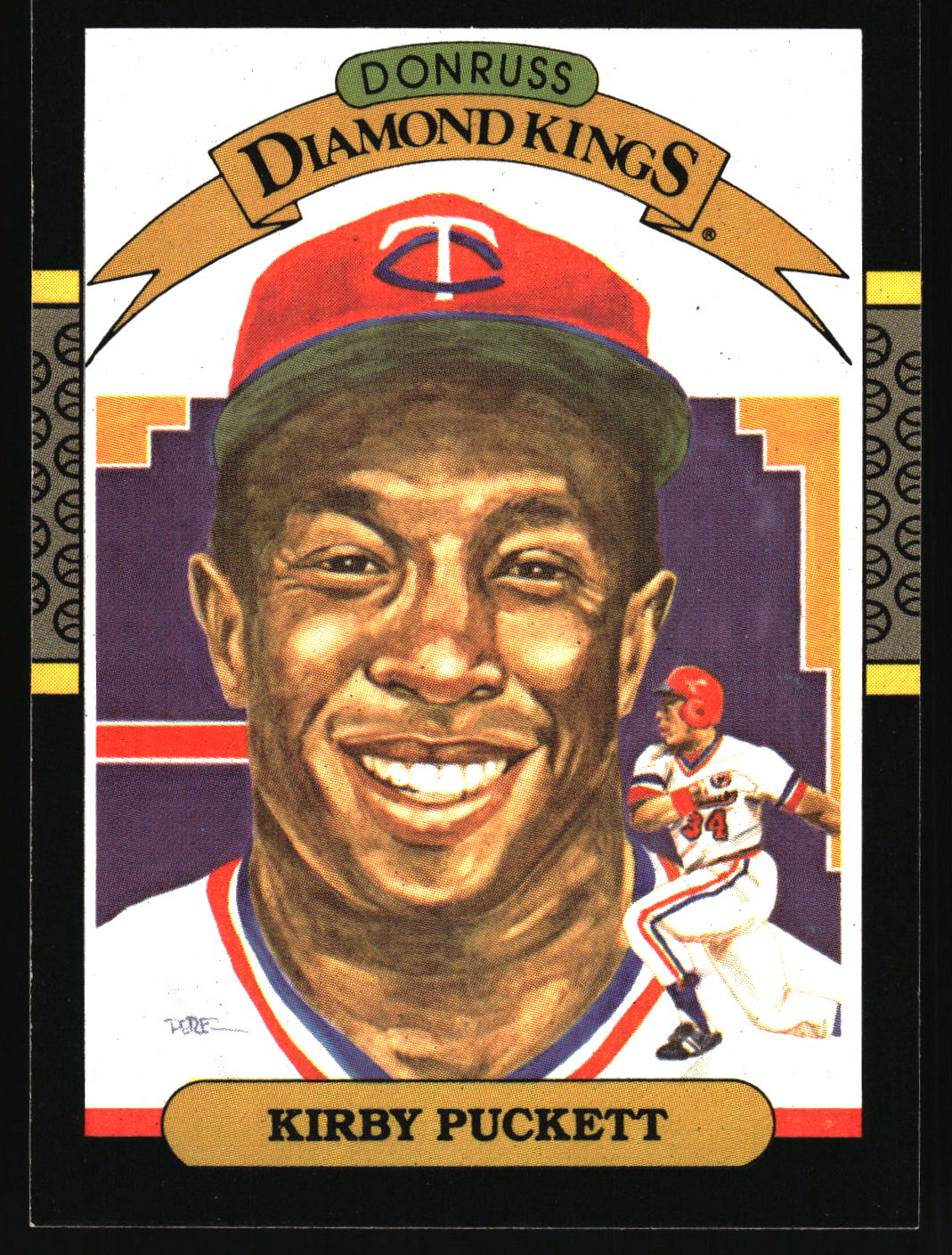 1987 Leaf #19 Kirby Puckett