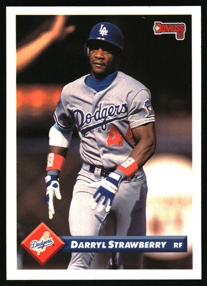 1993 Donruss #112 Darryl Strawberry