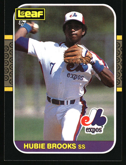 1987 Leaf #142 Hubie Brooks