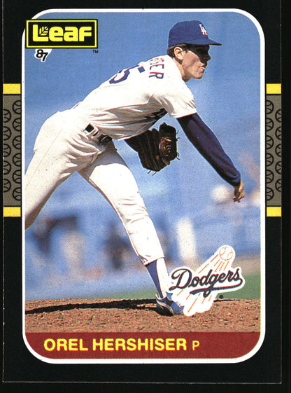 1987 Leaf #246 Orel Hershiser